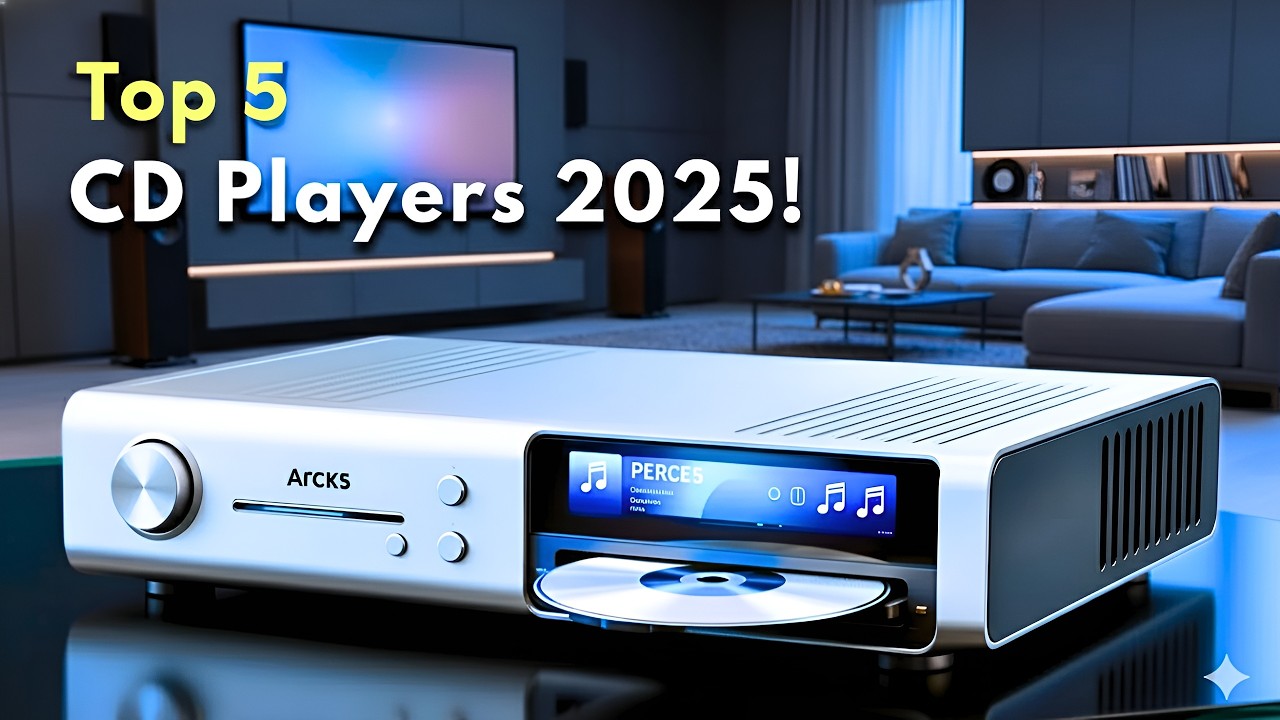 TOP 5 BEST CD PLAYERS IN 2025  AUDIOPHILE SOUND YOU’LL LOVE