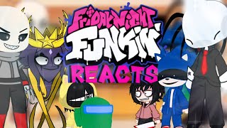 Friday Night Funkin' Mod Characters Reacts | Part 13 | Moonlight Cactus |