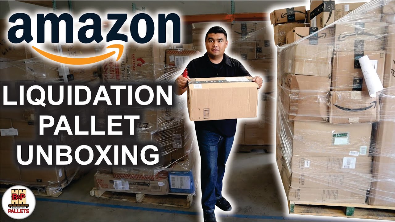 See What's Inside These Amazon Liquidation Pallets BP Pallets YouTube