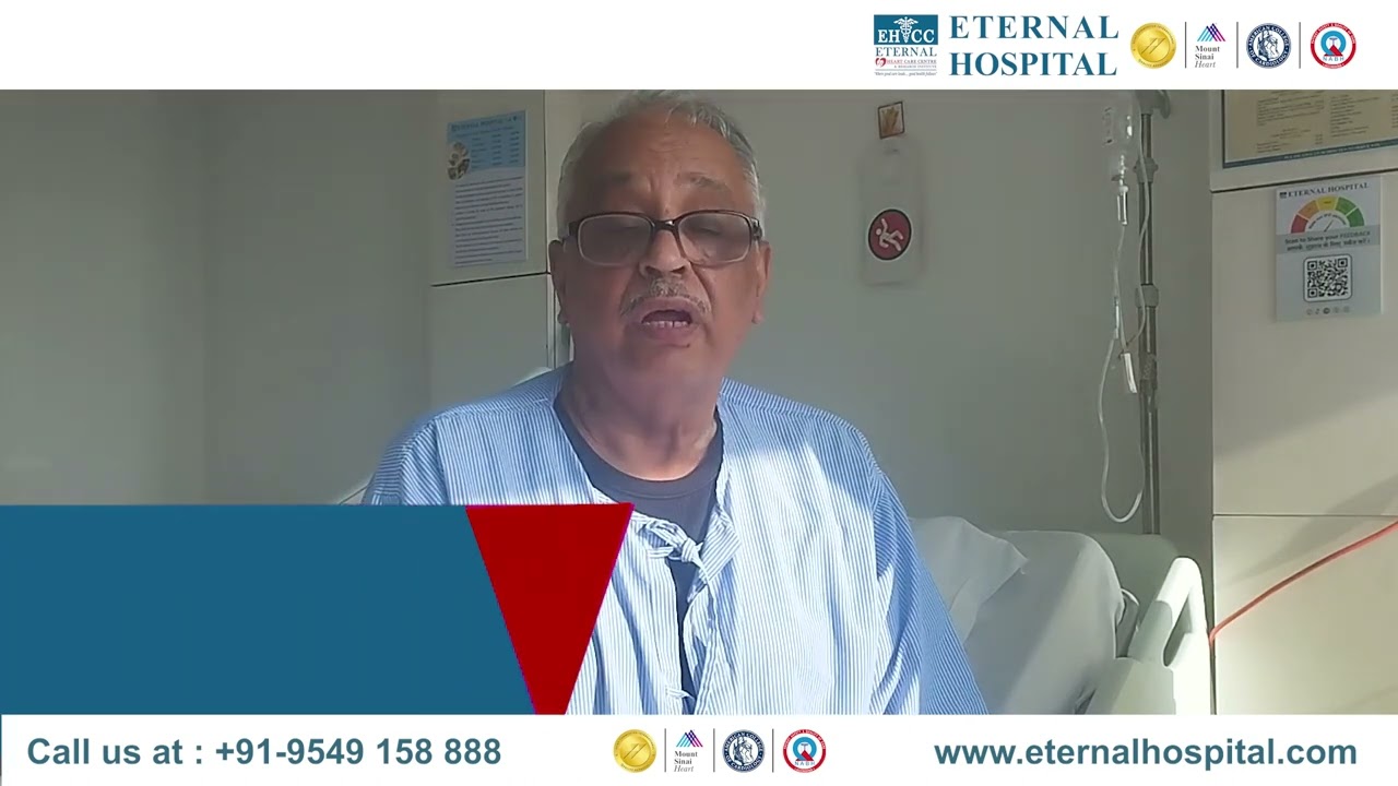 Eternal Hospital I Dr. Prashant Dwivedi I Patient Testimonial | Mahadev Mangnani