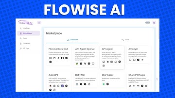 Flowise Intro - How to Make a Chat Bot