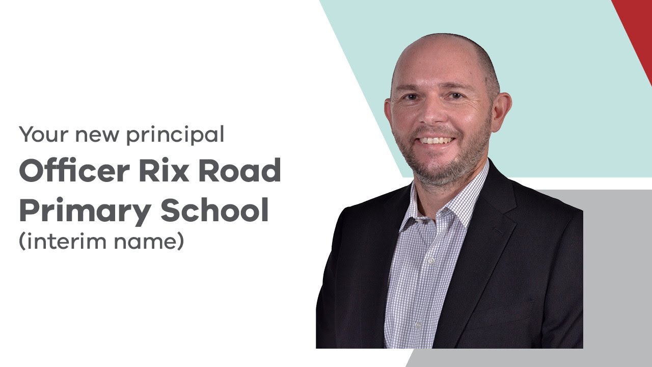 Officer Rix Road Primary School (interim name) | Introducing Gavan Hughes