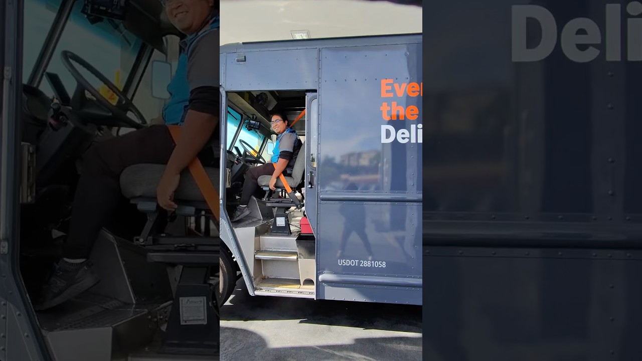 The number 2 amazon delivery driver spotted at the gas station!