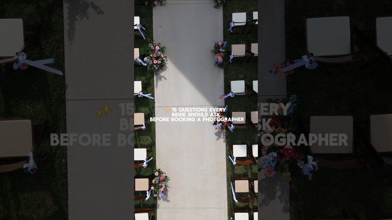 15 Questions You NEED to Ask Your Wedding Photographer Before Booking