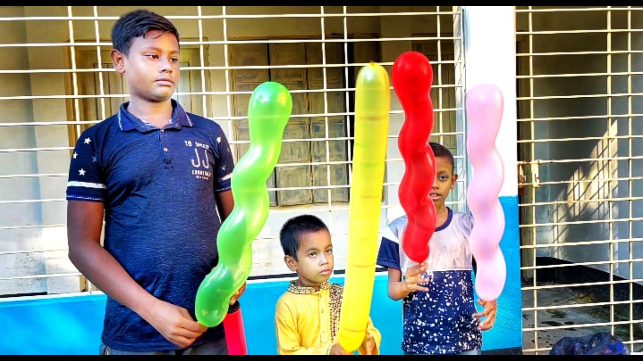 outdoor fun with Rocket Balloon and learn colors for kids by I kids episode 23
