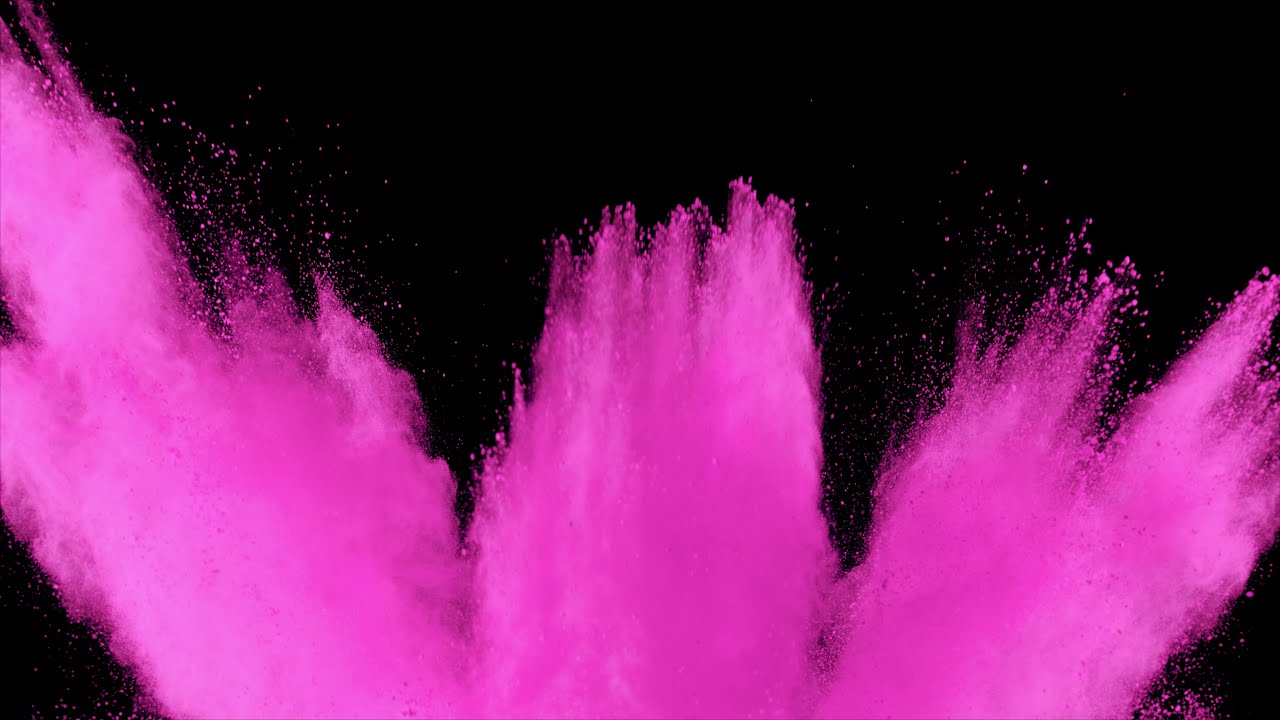 Color Pink Powder Blast Overlay 17 Royalty Free Powder effects for
