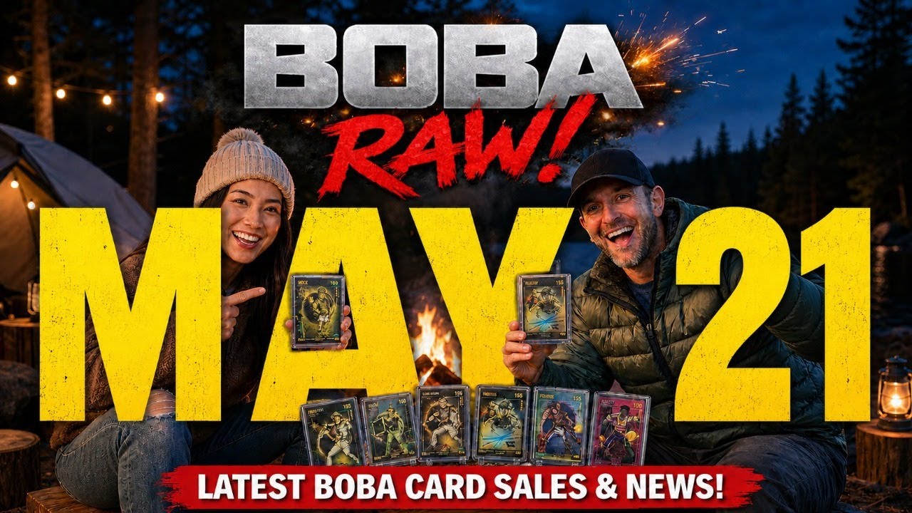 A.I. Sells for $10K!  BOBA RAW for May 21, 2026
