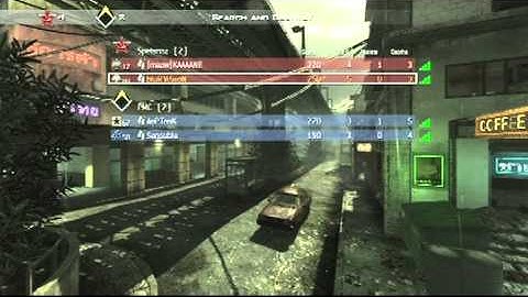 MW3 GameBattles 2v2 Search And Destroy (Bootleg and Arkaden)