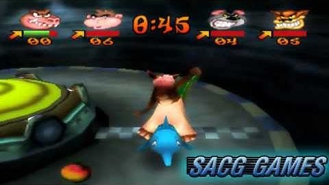 Crash Bash - Splash Dash Platinum Relic (Reliquia Platino)