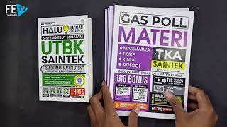 Buku Halu UTBK SBMPTN SAINTEK & Gaspoll Materi Terlengkap TKA Per Mapel