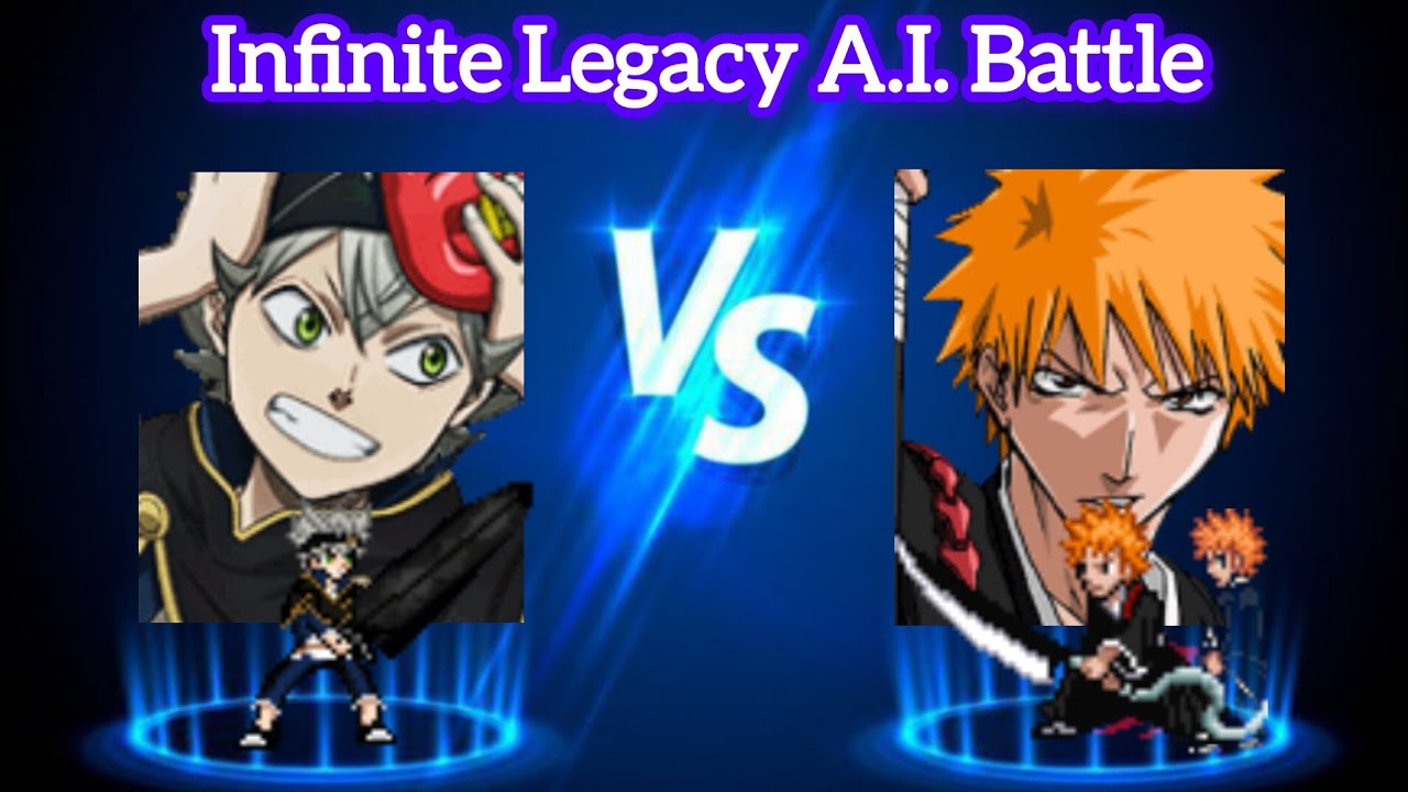 Asta vs Ichigo [Mugen VERSUS Battle - IkemenGo Edition]