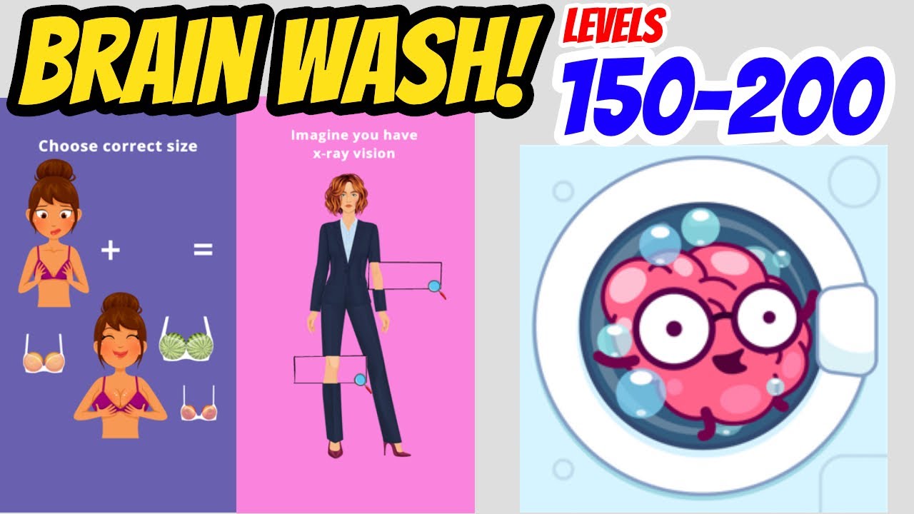 Brain Wash Levels 150 - 200 Gameplay Walkthrough | By Say Games | (IOS - Android)