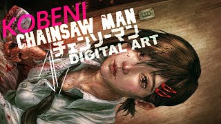 "Simply Kobeni" Chainsaw Man's Kobeni- Digital Art Process by VT