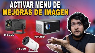 How to Activate the Hidden Settings Menu on HY300, HY320, and HY350 Projectors screenshot 1