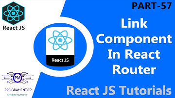 57 | Links In React Router Dom | React Navigation | Navbar In React JS | Nav | React JS (Hindi/Urdu)