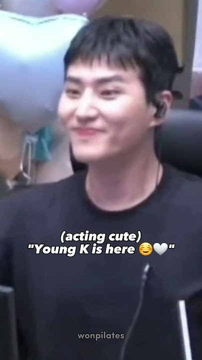 When #DAY6 Young K's aegyo gets aired on national radio show 💀
