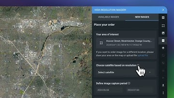 EOS Data Analytics Enhances EOSDA LandViewer with Satellite Tasking Capabilities