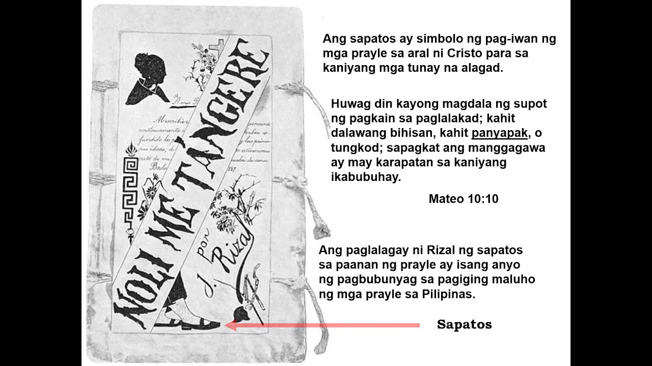 Noli Me Tangere Deciphered Simbolismo Sa Pabalat Ng Nobela Youtube