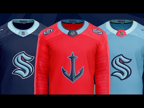 seattle kraken jersey concept