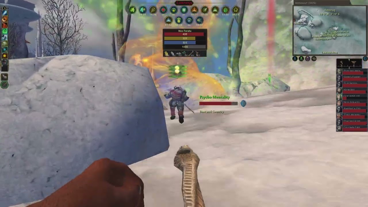 Darkfall Rise of Agon - group fight at the chaldean