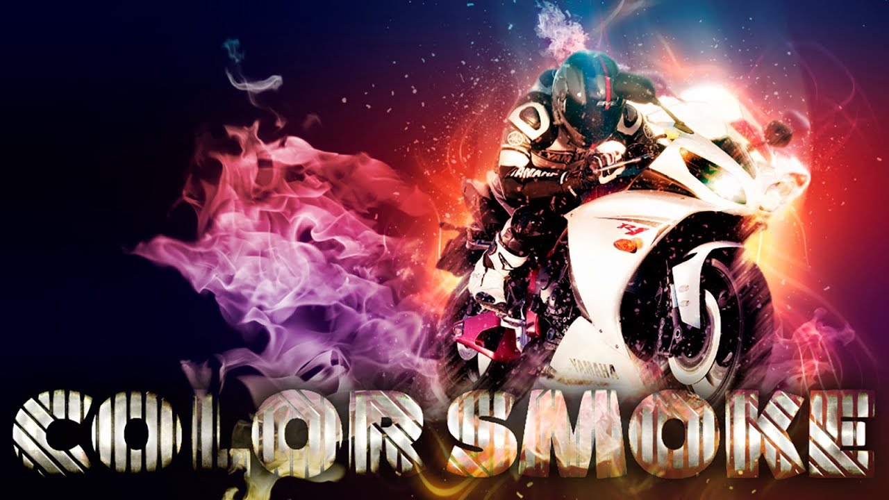 Color Smoke Effect in Adobe Photoshop CC 2019 ( Tutorial )