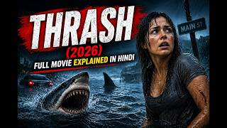 Thrash (2026) Movie Explained in Hindi | Shark Hurricane Horror Full Story | Ending Explained