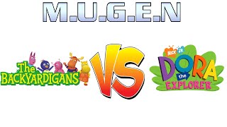 Mugen Equipo Backyardigans Vs Equipo Dora La Exploradora