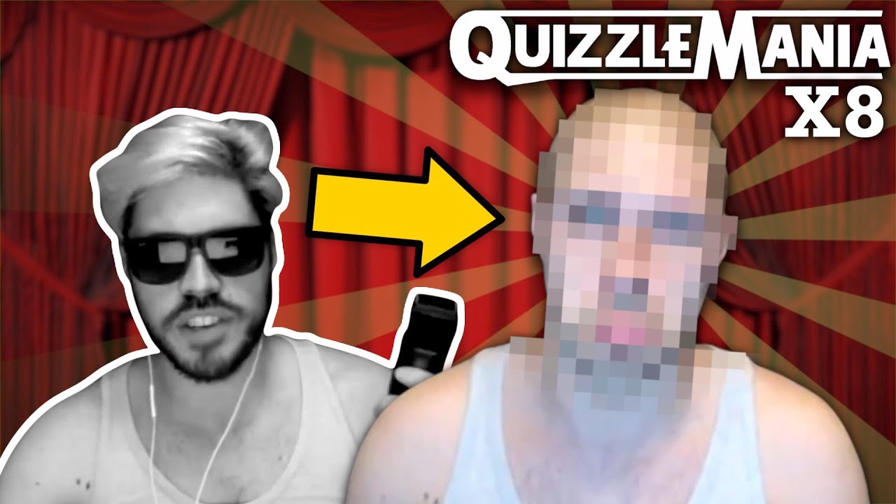 Adam Blampied Shaves His Head, Beard AND Eyebrows For Charity! (QuizzleMania X8 Compilation)