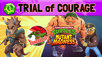 TMNT TRIAL of COURAGE GAMEPLAY and STRATEGY GUIDE Mutant Madness