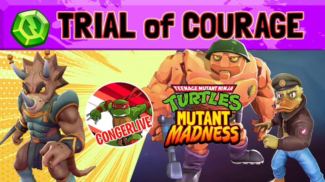 TMNT TRIAL of COURAGE GAMEPLAY and STRATEGY GUIDE Mutant Madness