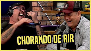 COMEDIAN NEARLY KILLS BOLA WITH LAUGHTER | Zé Lezin and Ítalo Sena on Ticaracaticast Podcast