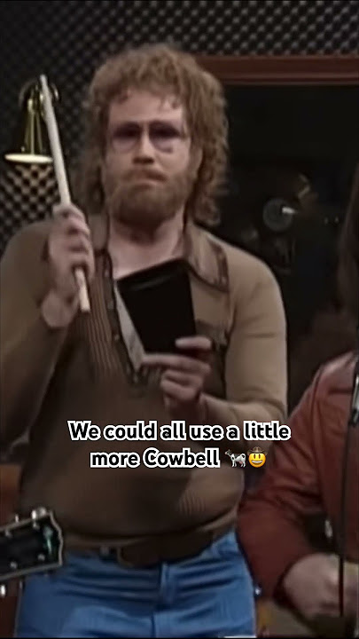 Christopher Walken & the Cowbell #yarngeek #crochet #yarn