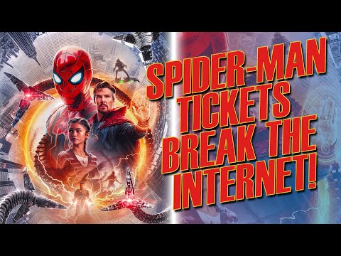 Spider-Man : No Way Home Tickets Have BROKEN THE INTERNET!