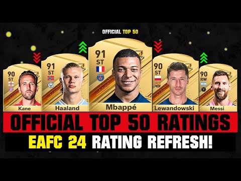 FIFA 24  BIGGEST RATING UPGRADES (EA FC 24)! 💀😲 ft. Haaland