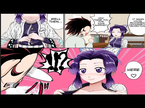 Shinobu Is Teaching Tanjiro A Secret Technique. - Demon Slayer Comic Dub