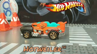 Hotweiler™ -  Hot Wheels - (black/orange DTX25) - Street Beasts 2021