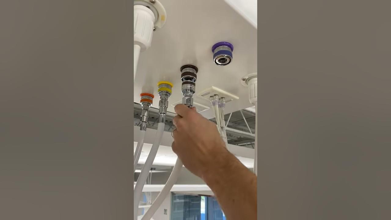 HOW TO WaterSaver Quick Connect Connection to Ceiling Panel YouTube