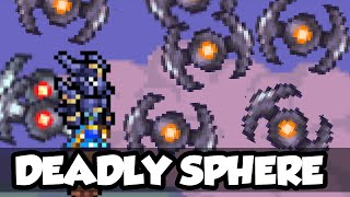Best Terraria 1.3 Summoner Weapons - The Deadly Sphere Staff - Solar Eclipse 1.3 Weapon!