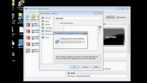 Create a Internal Network within VirtualBox