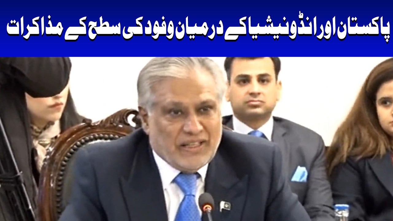 Delegation-level talks between Pakistan and Indonesia | Breaking News | Channel5NewsHD