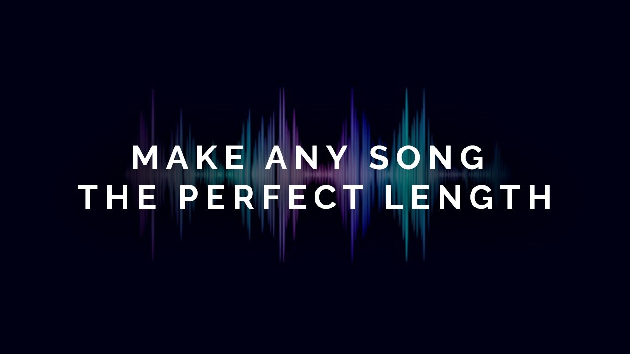 How To Make ANY SONG The PERFECT Length Adobe Audition YouTube
