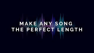 How to make ANY SONG the PERFECT Length (Adobe Audition)