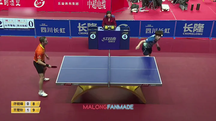 Wang Chuqin vs Xu Ruifeng | 2020 China Super Leagu...