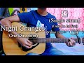 Night changes  one direction  easy guitar chords lessoncover strumming pattern progressions