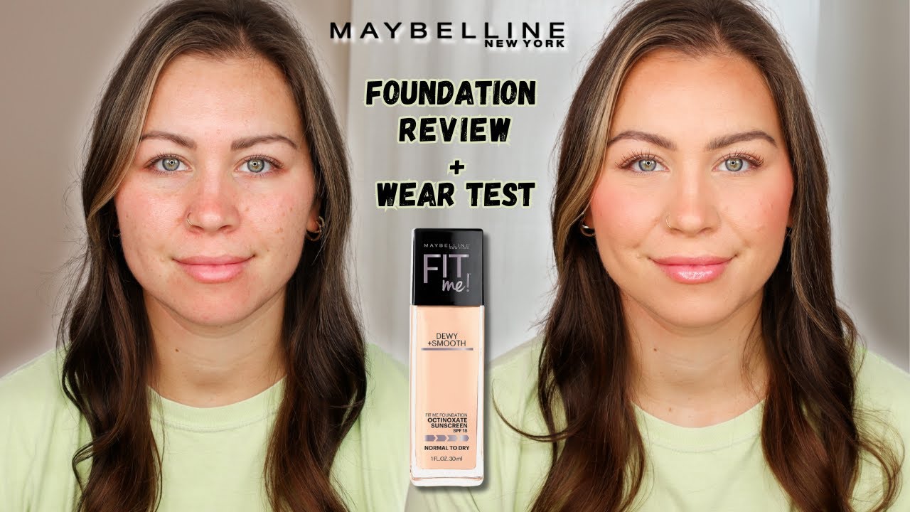 Maybelline® New York FIT ME! Dewy + Smooth Foundation, 125 - Nude Beige