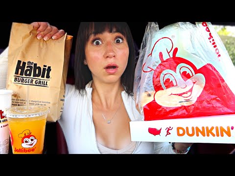 Letting FAST FOOD Employees DECIDE WHAT I EAT For 24 Hours!