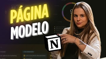 Página modelo no Notion - Aprenda a utilizar e ganhe tempo no seu dia