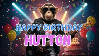 Hutton Happy Birthday Song - Happy Birthday To Hutton