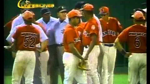 Jugadas de Gabriel Pierre. Beisbol, Cuba