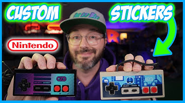 NEW NES Controller Stickers from @grafxgear